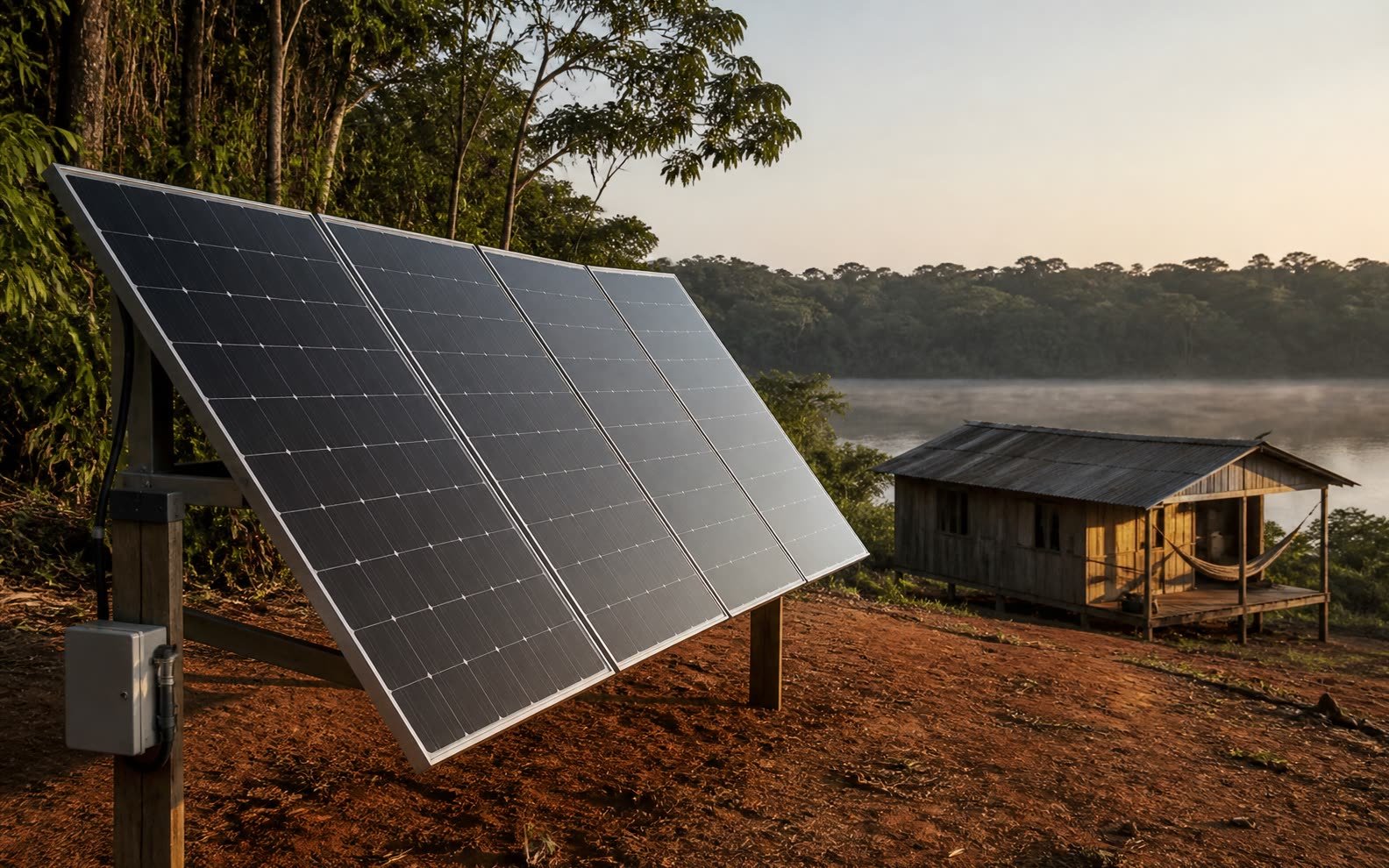 Local isolado — off-grid